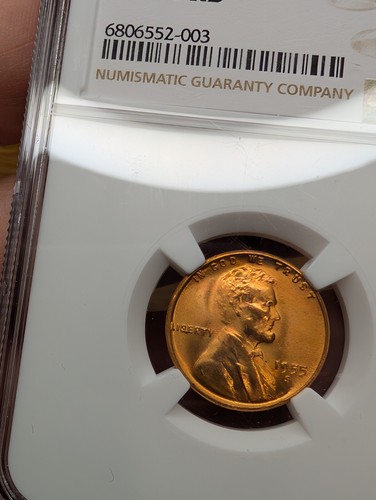 1955-S US 1c NGC MS 66 RD - Picture 6 of 11
