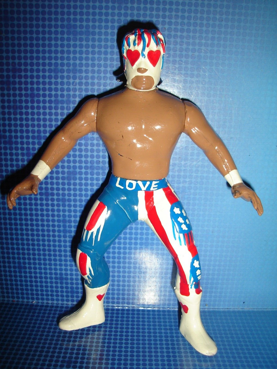 LOVE MACHINE ARENA ACTION-FIGURE RARE LUCHA LIBRE WRESTLING WCW