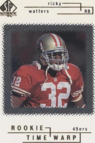 1998 SP Authentic Ricky Watters #40 - 1 of 2