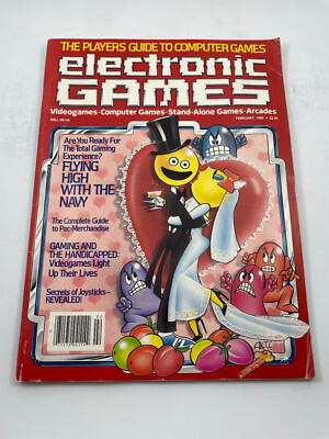 ELECTRONIC GAMES MAGAZINE - February 1983 - Shipping from EU!