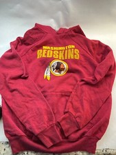 vintage rare youth Washinton Redskins hoodie pullover size m