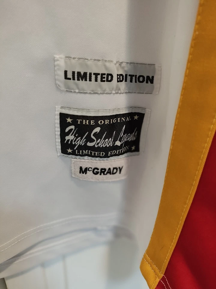 High School Legends Men's White McDonalds #1 Tracy Mc Grady Jersey - Size 52 - Image 2 of 4