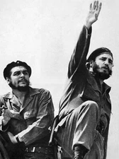 CHE GUEVARA & FIDEL CASTRO GLOSSY POSTER PICTURE PHOTO BANNER PRINT cuban
