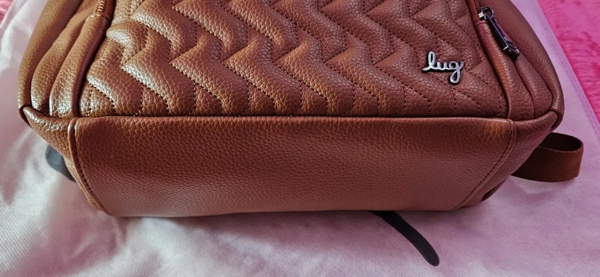 NWT Lug Hatchback VL - Copper Brown ? LUG Hatchback VL Backpack & Tram VL Wallet w/Dust Bags  main image 3