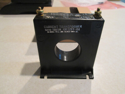 EIL INSTRUMENTS INC CURRENT TRANSFORMER RATIO 150:5A, CAT 5SFT-151 **NEW**