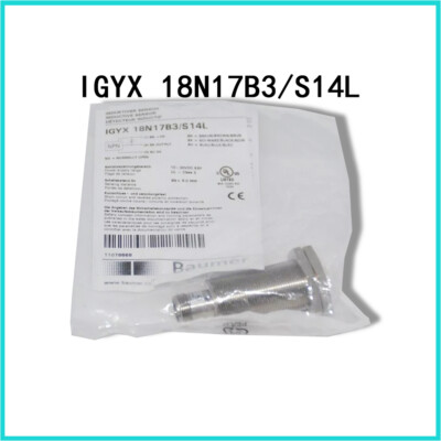 1PCS New BAUMER IGYX 18N17B3/S14L IGYX 30N17B3/L Eddy current proximity switch