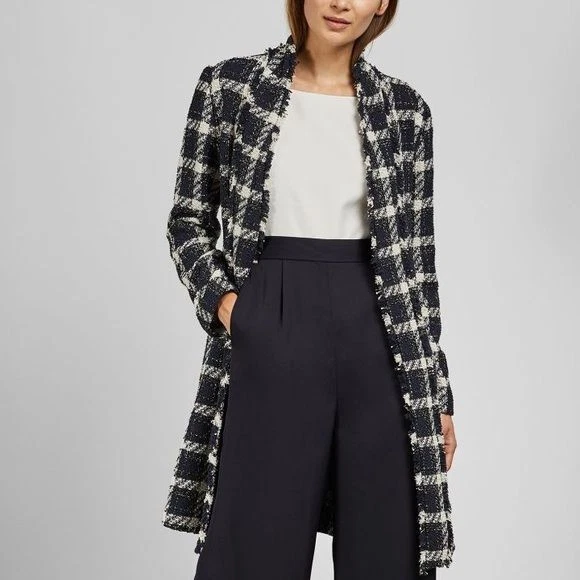 Ted baker check wrap coat Clearance