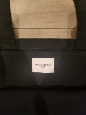 MAISON KITSUNE All-Right Fox Tote Bag | eBay
