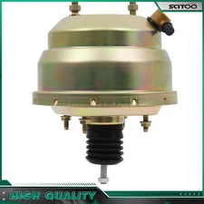 Universal Power Brake Booster  8" Dual Diaphragm Zinc Fits Chevy Ford Fitsd GMC