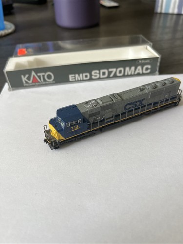 Locomotora diésel Kato Swoosh EMD SD70MAC escala N 176-6407 | Zustand: New