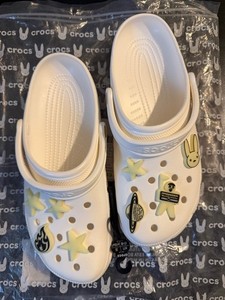 stock x bad bunny crocs