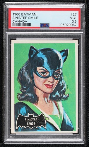 1966 OPC Batman Black Bat #27 Sinister Smile