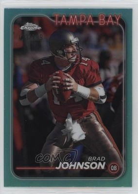 2024 Topps Chrome Aqua Refractor 133/199 Brad Johnson #185 1m01