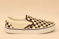 VANS CLASSIC SLIP-ON VN000D6Y3N11 scarpa donna tessuto moro e panna a scacchi