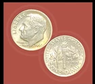 1964 - 10c Roosevelt Dime - Silver - KM# 195 - Almost Uncirculated