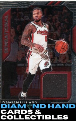 2020-21 Panini Prizm #SSW-DLI Damian Lillard Sensational Swatches