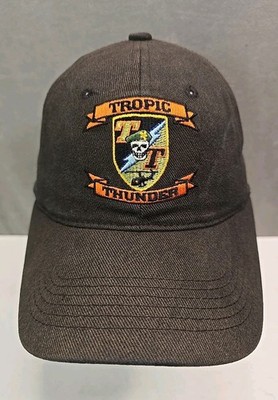 Tropic Thunder Movie hat Dreamworks 2008 Robert Downey Jr film strap back cap