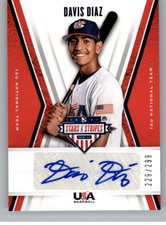 2019 Panini Stars and Stripes 15U USA National Team Signatures Pick From List