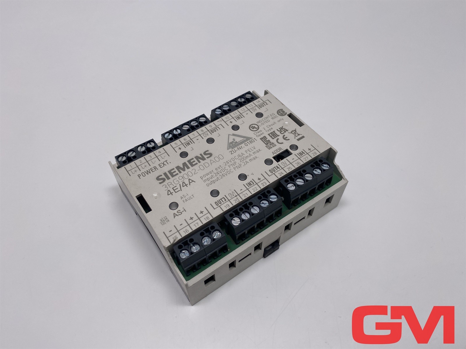 Siemens AS-Interface Module F90 3RG9002-0DA00 Digital 4DI/4DQ E-Stand 11