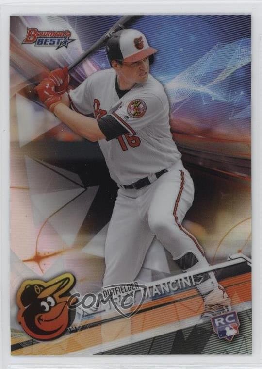2017 Bowman's Best Refractor Trey Mancini #47 0q1p