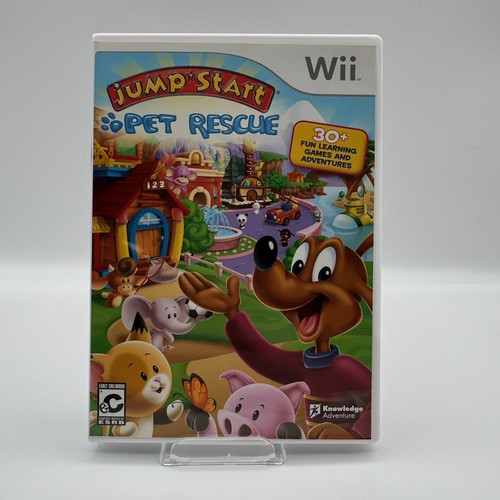 JumpStart Pet Rescue Nintendo Wii CIB Refurbished Ships Next Day - Picture 1 of 8