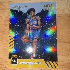 2022-23 Panini NBA Hoops Winter Holo Arriving Now Jalen Williams #12 OKC Thunder