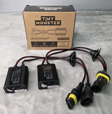 Tiny Monster CANBUS LED Decoder Harness Anti-Flicker Error Free Plug & Play Pair