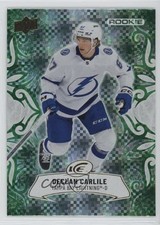 2024-25 Upper Deck Ice Rookies Emerald Green Declan Carlile #150 1i3m