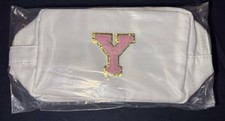 Personalized Makeup Bag with An Y Initial