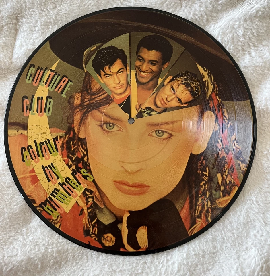 1984 Culture Club – Colour By Numbers LP Picture Disc Very Good Condition - Image 3 of 3