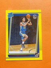 2021-22 Donruss Rated Rookie Yellow Jonathan Kuminga #240 Golden State Warriors