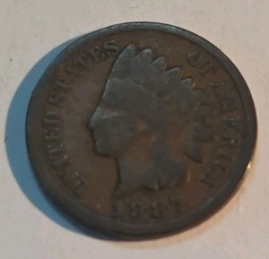 1887 INDIAN HEAD PENNY