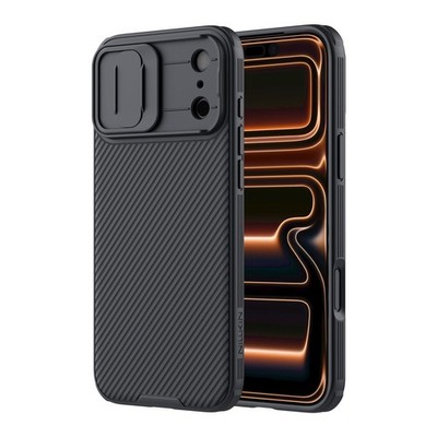 Nillkin for iPhone 17 Pro Max Case with Slide Camera 17 Max, Black 