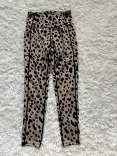 Nicole Miller Sport women's sz. M cheetah print legging pants. Great shape, comf