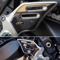 Aufkleber 3D Motorrad Kompatibel Yamaha Tracer 9 GT 2025-2026 FersenschüTzer