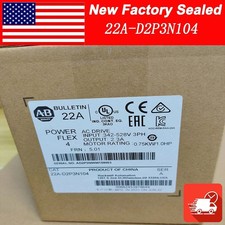 AB 22A-D2P3N104 Powerflex 4 AC Drive 1HP Surplus New Factory SEALED