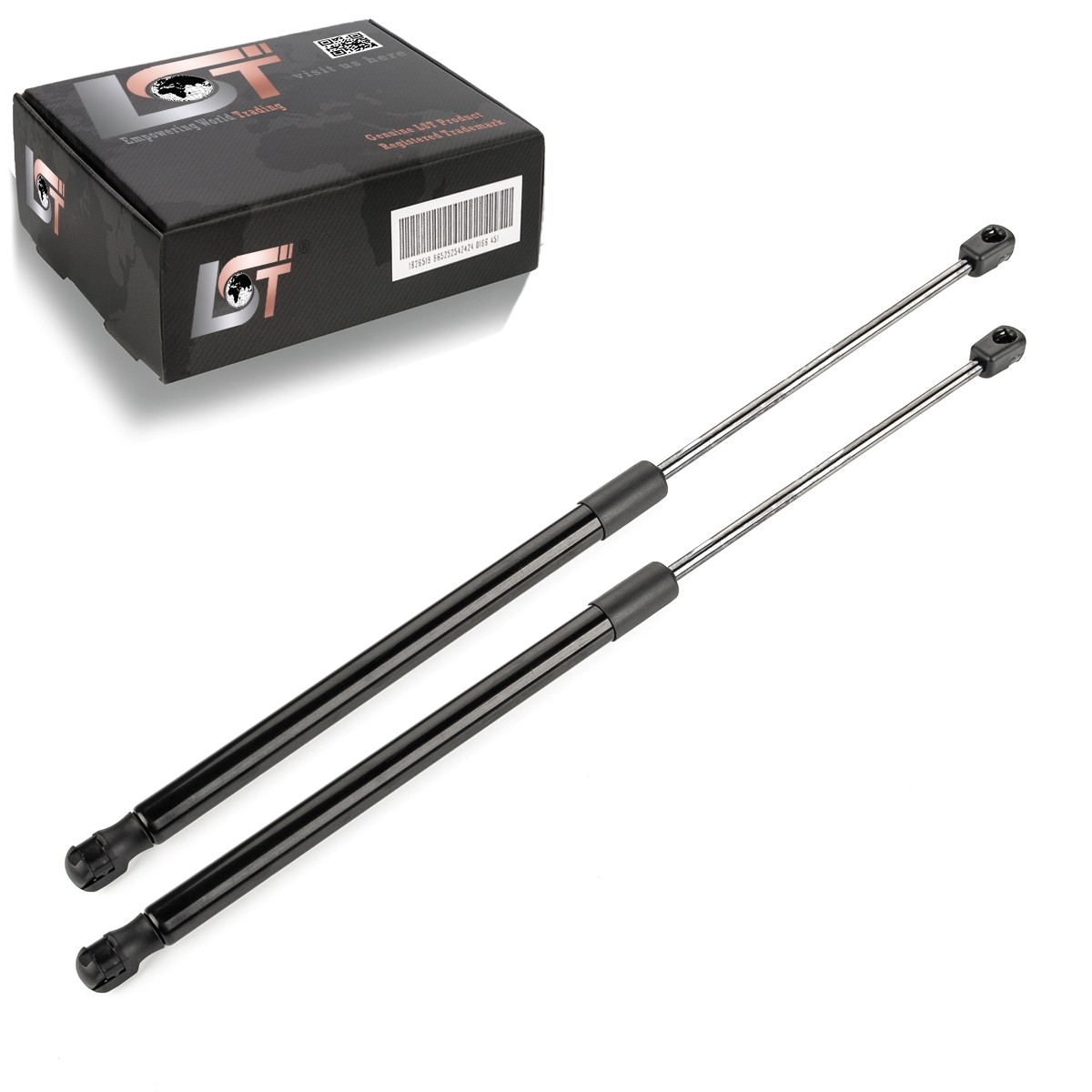 2x Gas Strut Tailgate Lift Support 600N For Audi Q5 8R 8RB 08-17 Black
