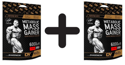 2 x Dorian Yates Metabolic Mass, Strawberry - 6000g (11,67 EUR/kg)
