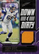 2020 Panini Playbook #DD-JA Jared Allen Down and Dirty Gold #/149