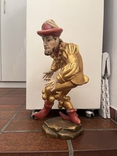 Moriskentänzer Holzschnitzerei Blattgold, Höhe ca 4