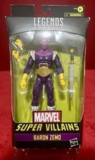 Hasbro Marvel Legends BARON ZEMO 6 Walgreens Super Villains Exclusive NEW 2022