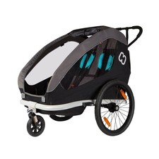 Hamax Traveller Two Seat Bike Trailer  Stroller Black/Grey
