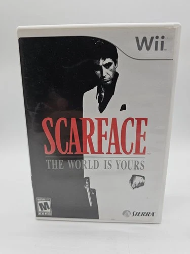 Scarface: The World is Yours Nintendo Wii, 2007 CIB  Complete Manual