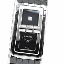 【Watch】CHANEL H5147 Code Coco 1P Diamond Quartz Men's Watch with Warranty