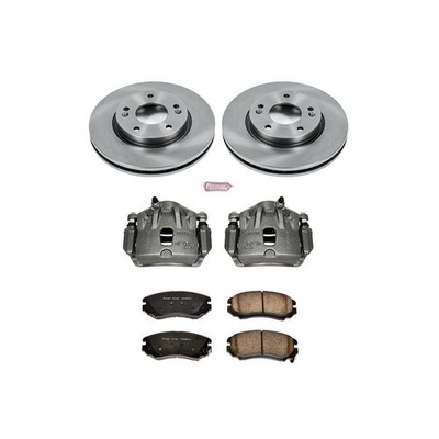 Powerstop Front 275mm Brake Discs & Calipers & Pads Kit for 2007-2010 Elantra