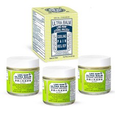 Ling Nam Ultra Balm External Analgesic, for Cooling Pain Relief Simple Backac...