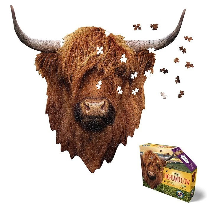 Rompecabezas Madd Capp I am Highland Cow 550 piezas edad 10+