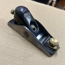 Vintage Stanley No 60 1/2 Low Angle Adjustable Mouth Block Plane Sweetheart 