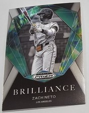 2022 Panini Prizm Draft Picks Brilliance #BR-ZN Zach Neto Rc Los Angeles Angeles