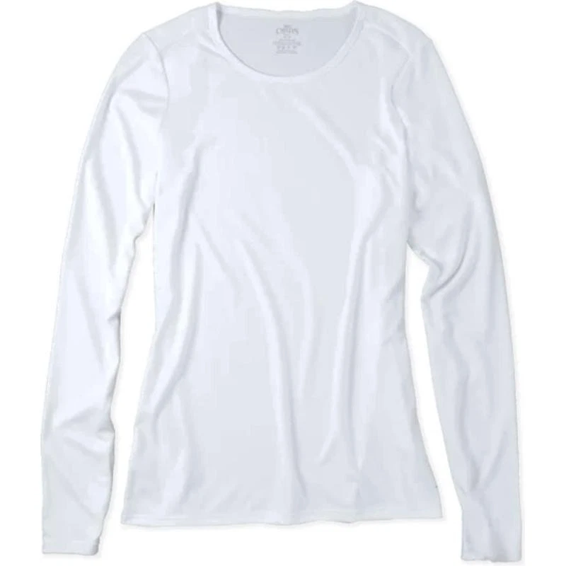 Hot Chillys Wopeach Skins Sólido Crew Mujer Blanco X-Grande - Caja Abierta Foto 2 de 3